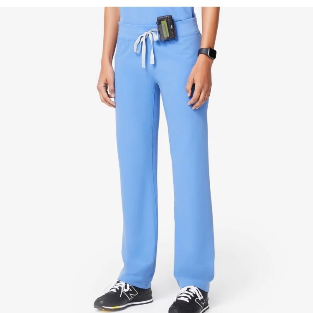 FIGS seal blue livingston pants SP